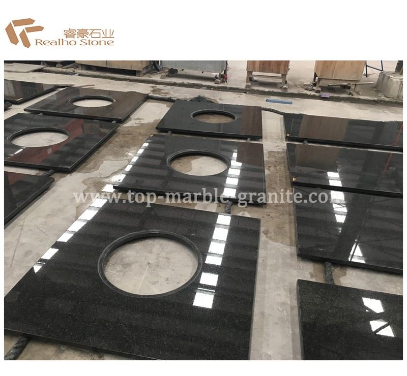 black pearl polished granite