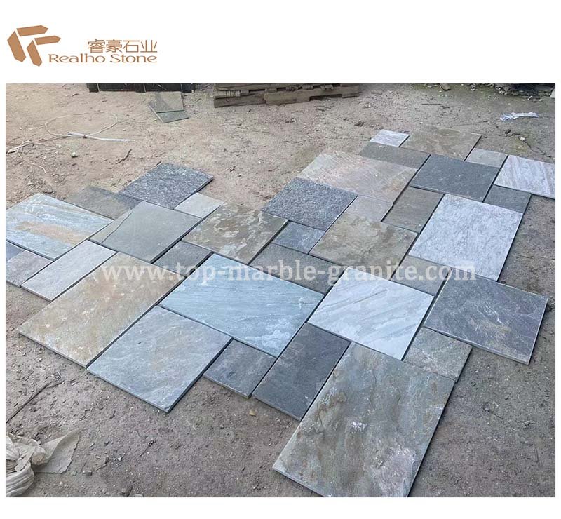 Slate paving tile