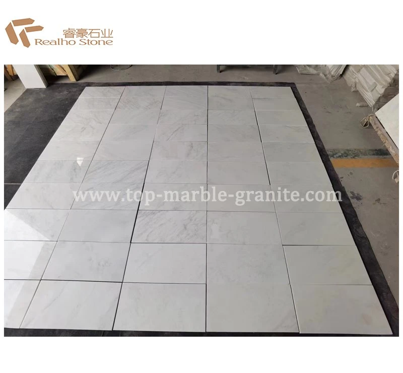 white marble tile