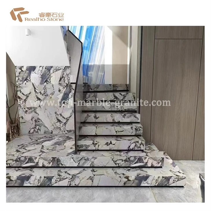 Blue Marble Floor Tiles