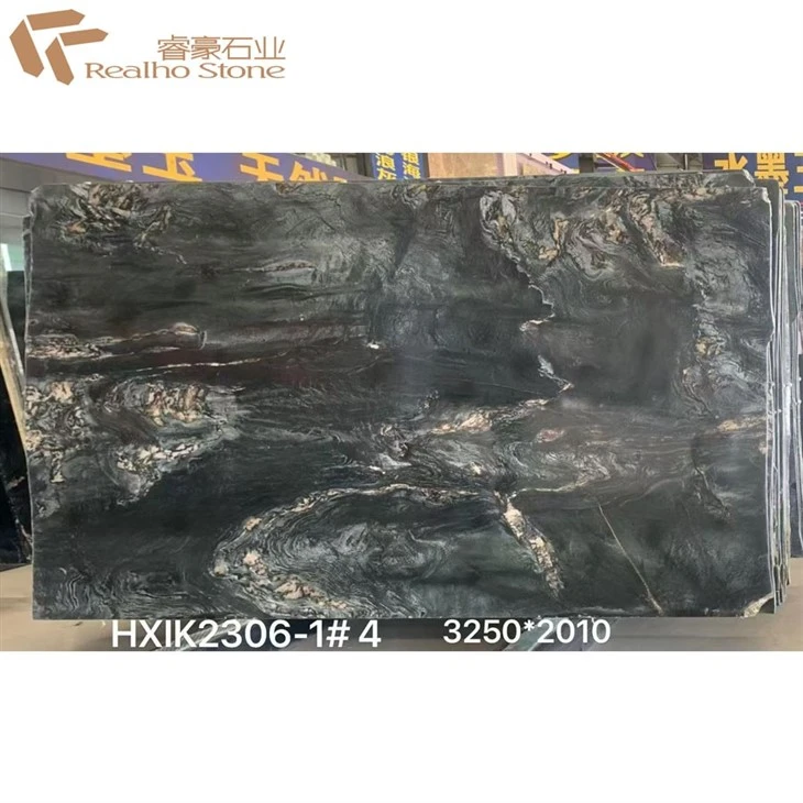 Versace Green Marble Slab For Countertop Island Top Floor Tile Wall Cladding high quality