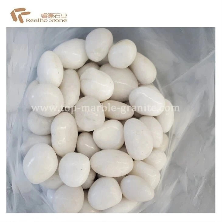 White Pebble Stone For Outdoor