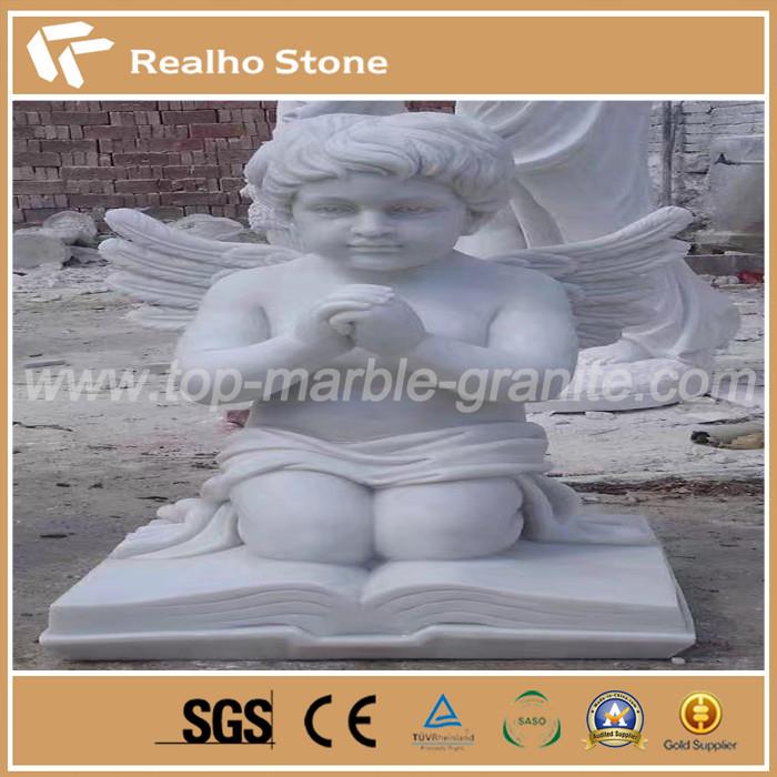 Classic Nature Marble Angel Shape Of Sculpture