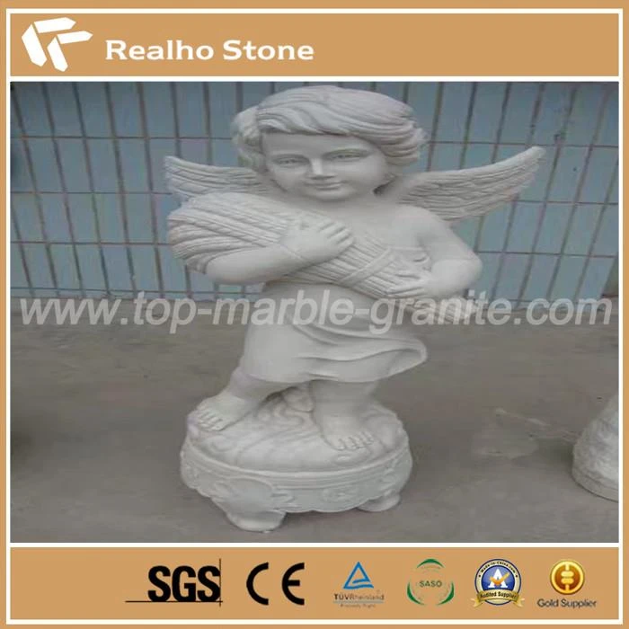 Classic Nature Marble Angel Shape Of Sculpture