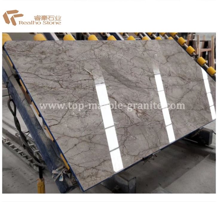 New Marble Normandy Grey Marble Slabs for Tiles