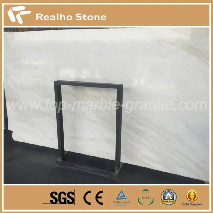 White Rhino Marble Slab
