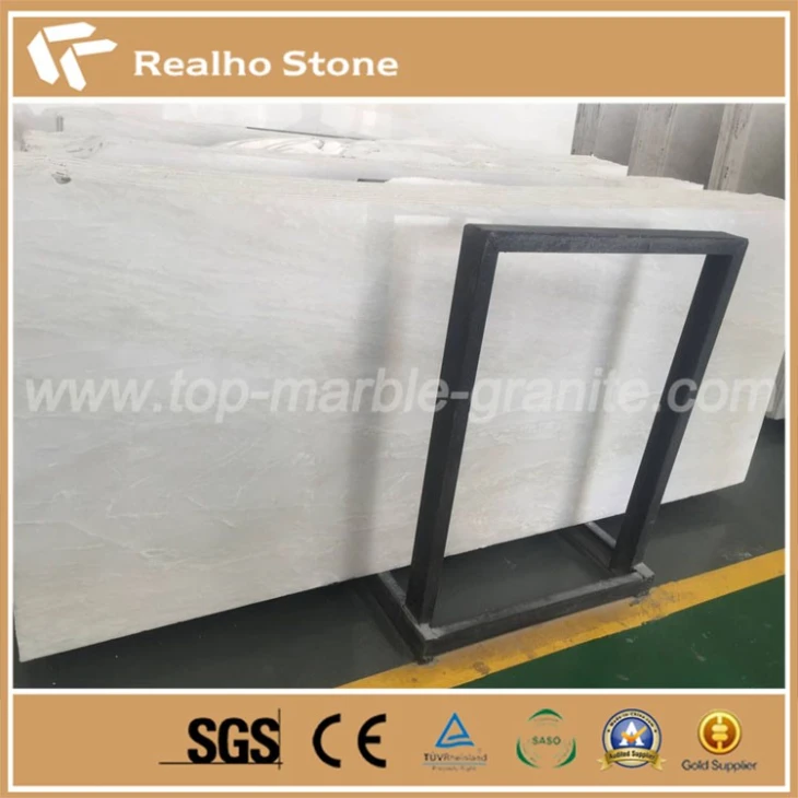 White Rhino Marble Slab
