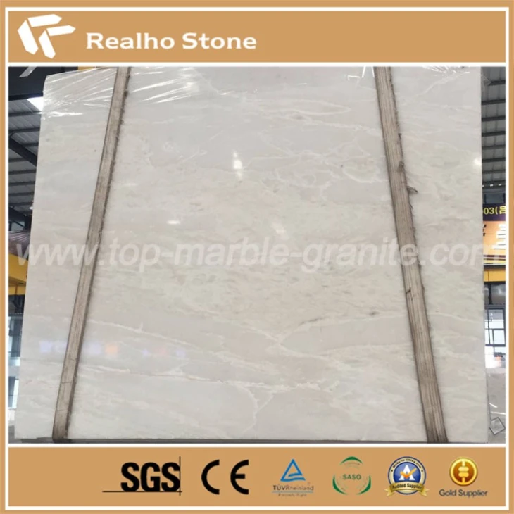 White Rhino Marble Slab