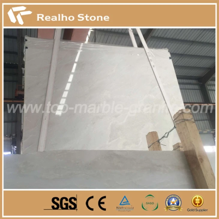 White Rhino Marble Slab