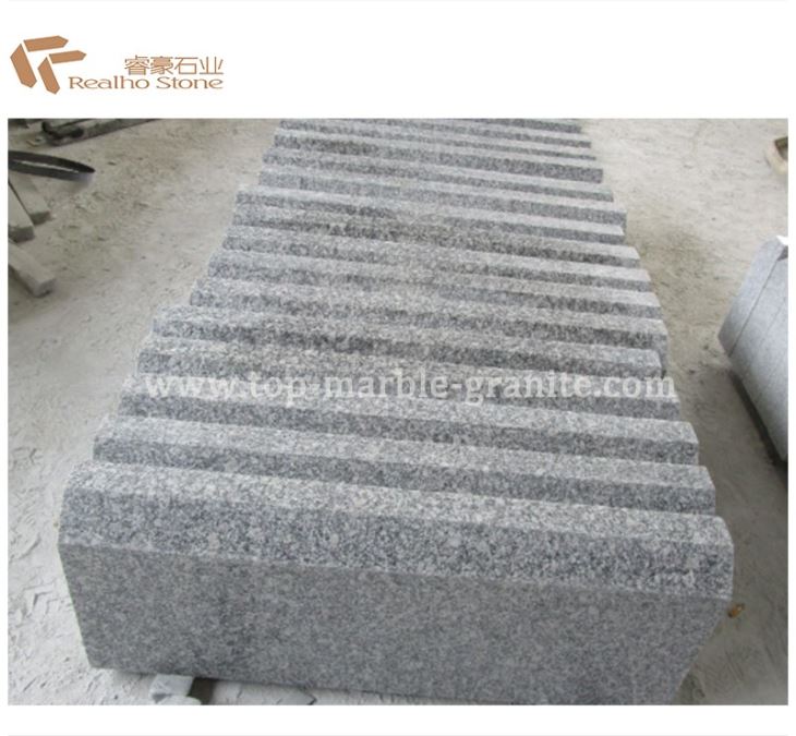 Grey Kerbstone G656 Granite Flamed Paving