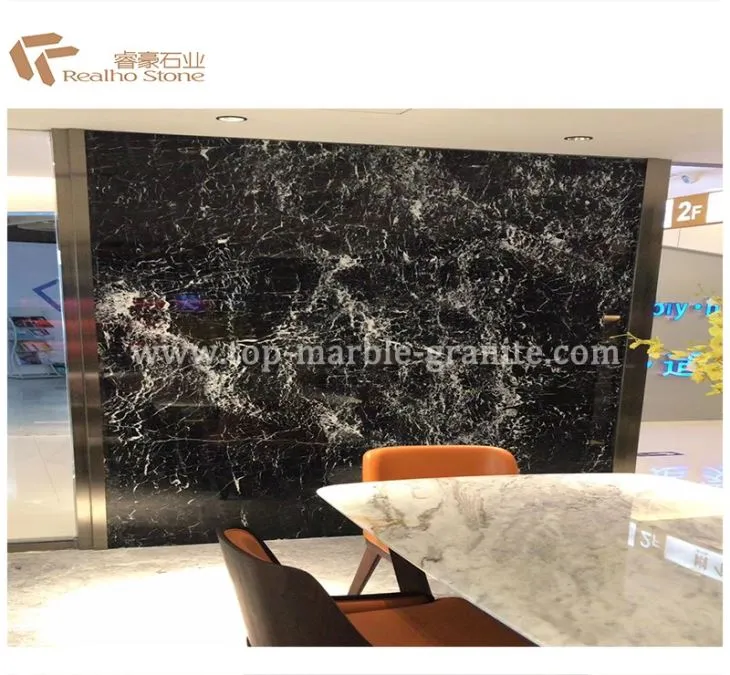 Italian Black Marble Background
