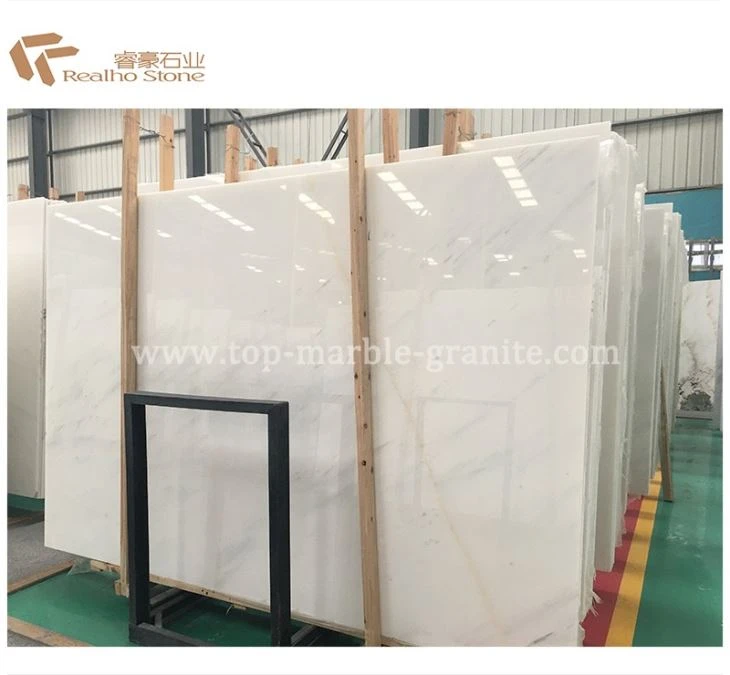 pure white marble slab