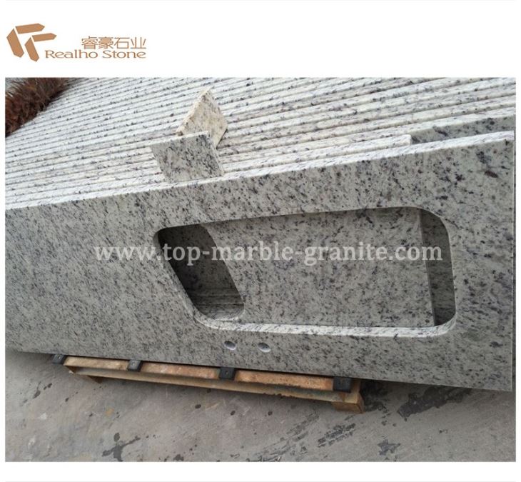 White Rose Granite Kitchen Countertops