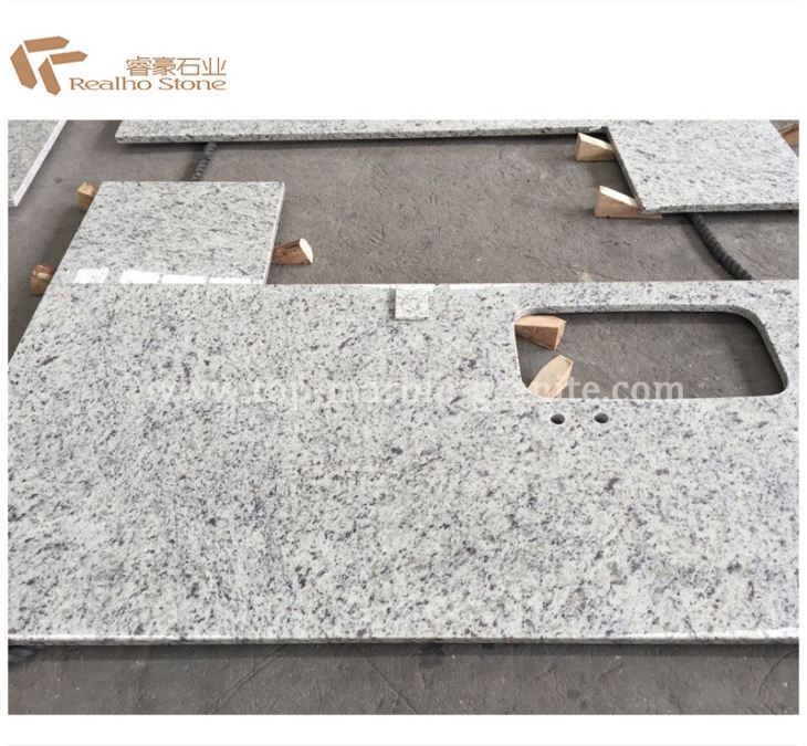White Rose Granite Kitchen Countertops