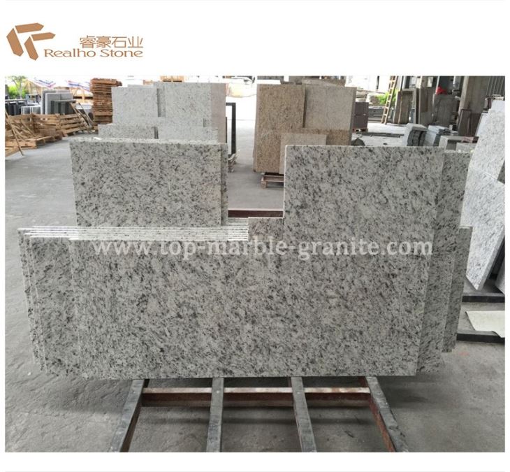 White Rose Granite Kitchen Countertops
