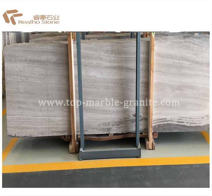 Grey Wooden Marble Slab