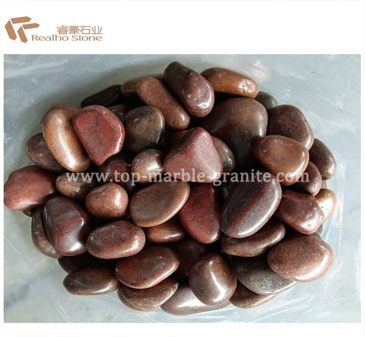 red pebbles