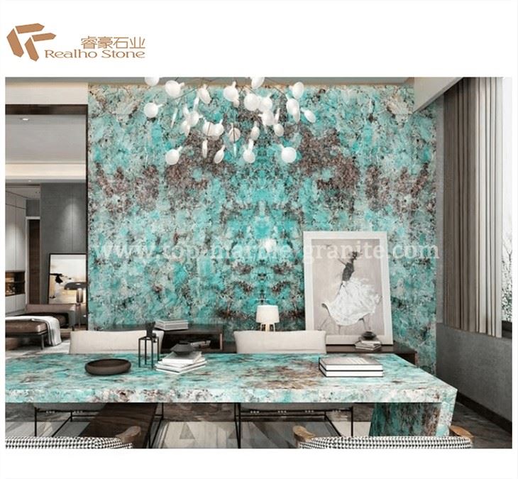 Emerald Green Luxurious Natural Stone Slab Polished