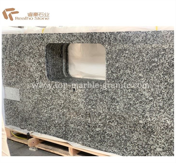 China Bala White Flower Granite Vanity Top