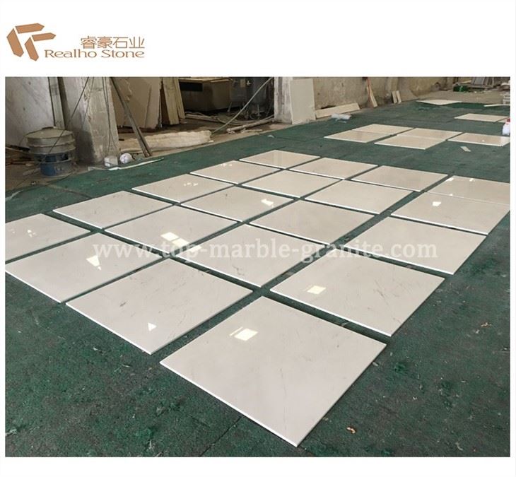 bianco polaris marble tile