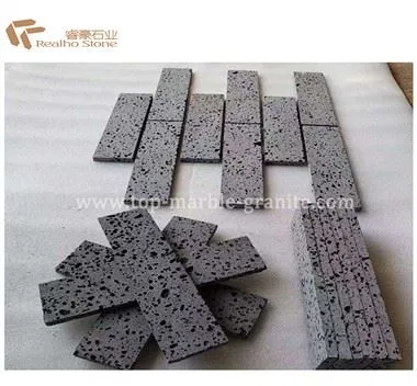 Cladding জন্য কালো আগ্নেয়গিরি বেসাল্ট টালি