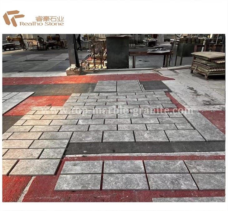 tundra grey marble floor tile