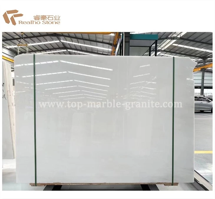 pure white marble